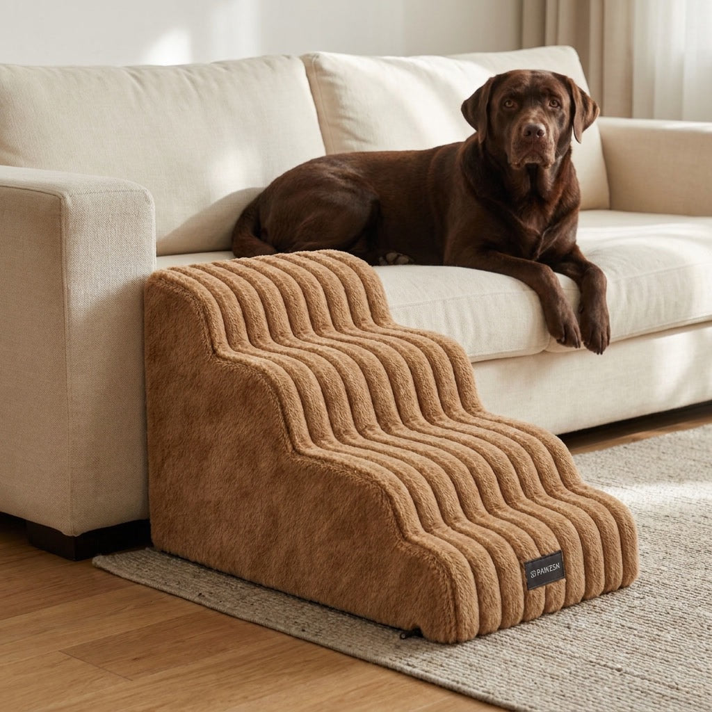 Kenzie Orthopedic Stairs — Caramel