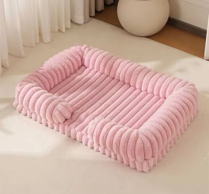 Kenzie Orthopaedic Dog Bed  - Petal