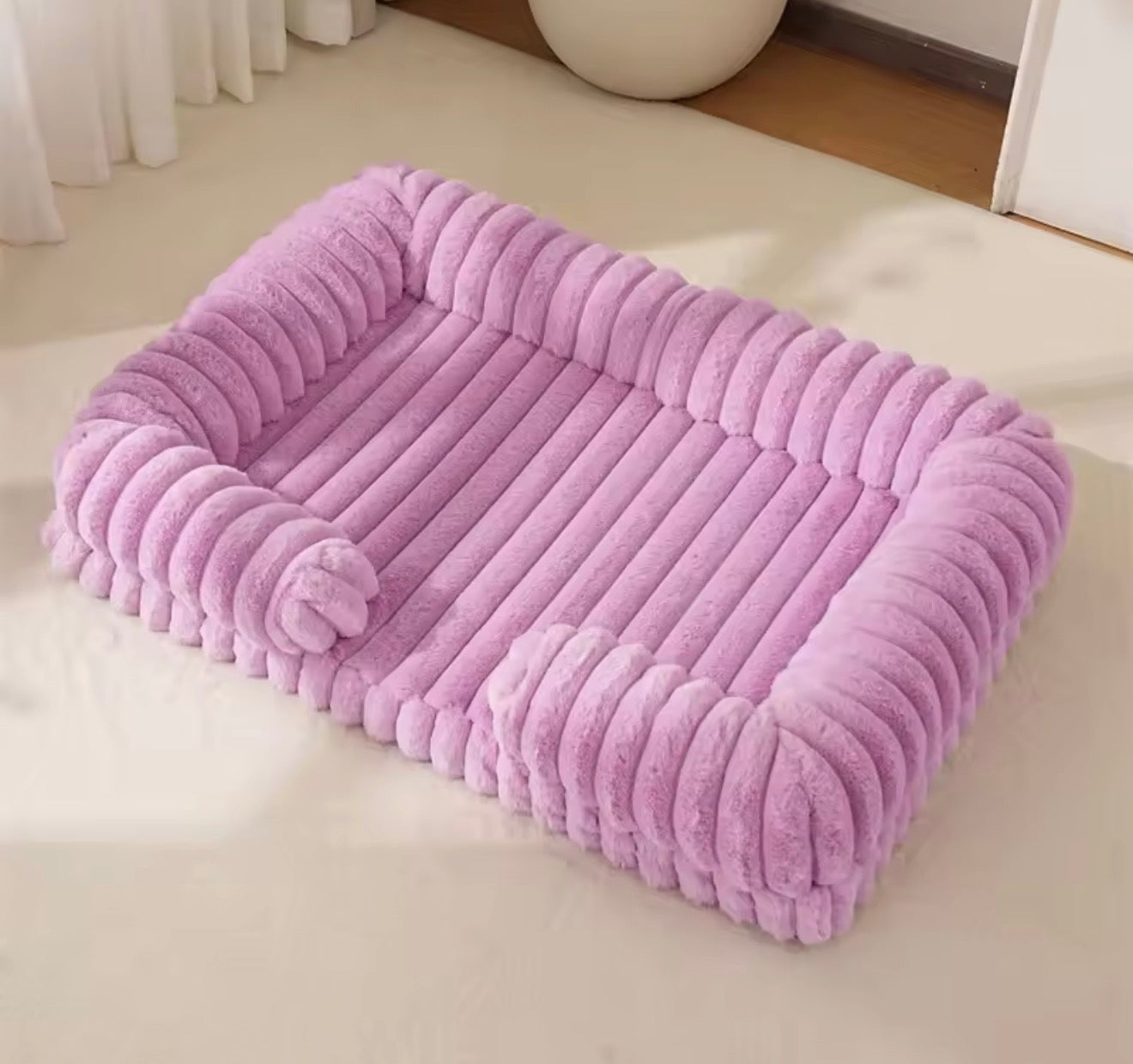 Kenzie Orthopaedic Dog Bed  - Plum