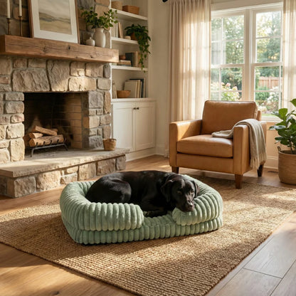 Kenzie Orthopaedic Dog Bed  - Olive