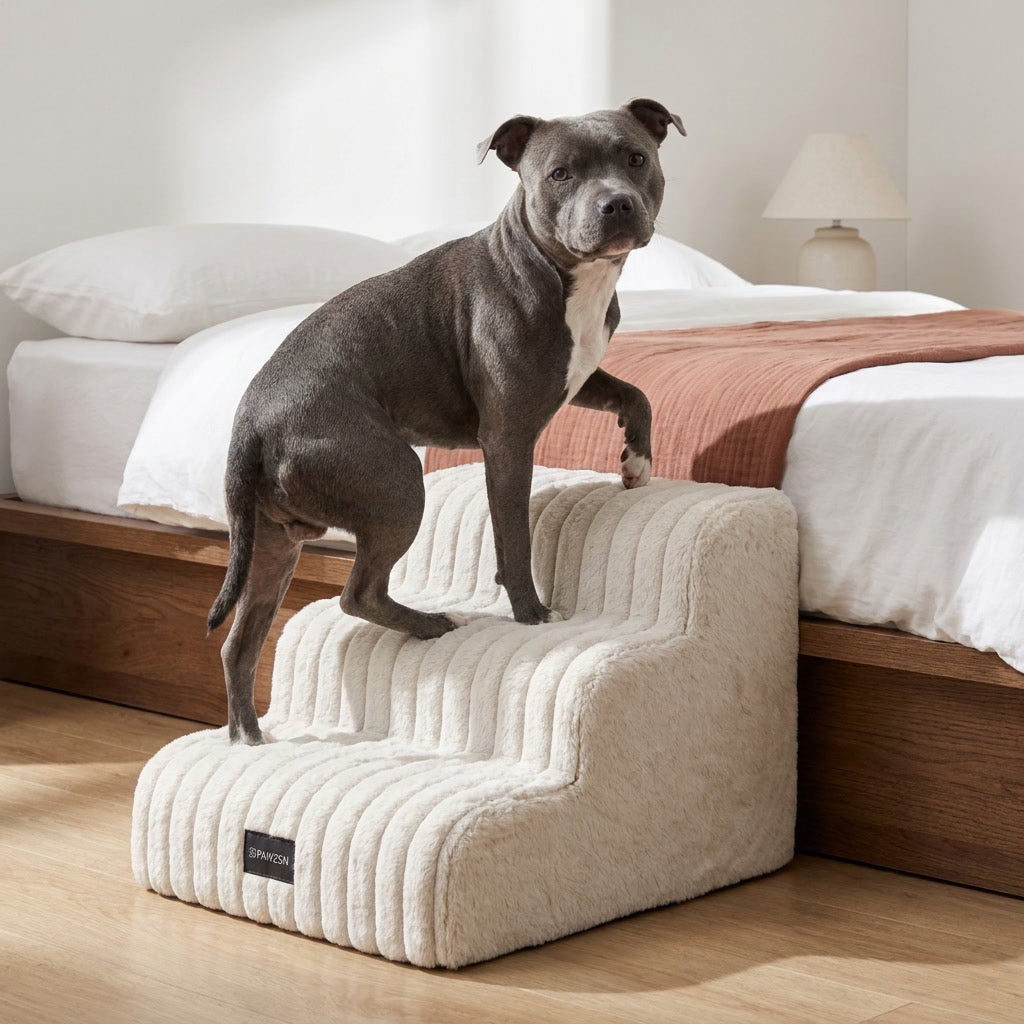 Kenzie Orthopedic Stairs — Vanilla