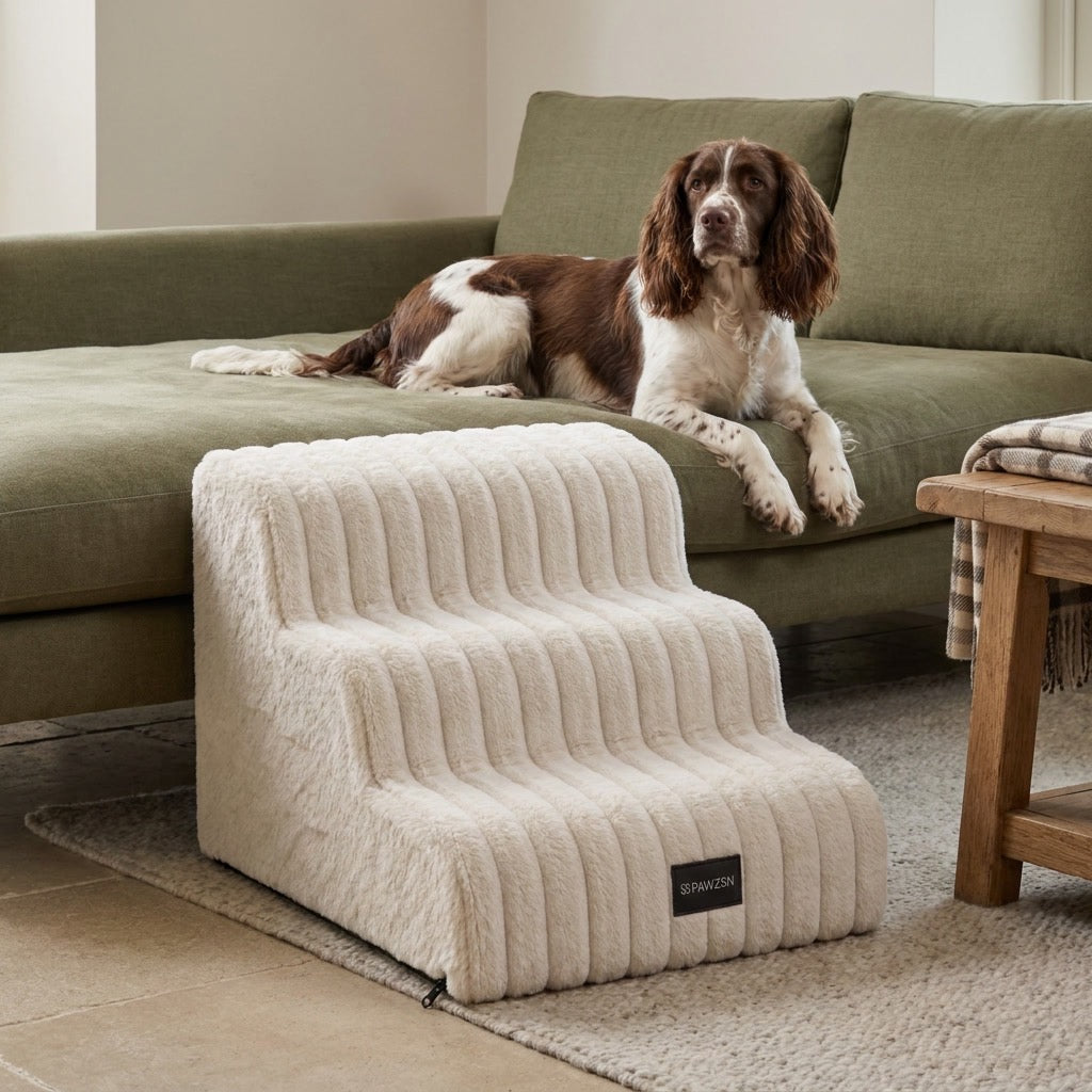 Kenzie Orthopedic Stairs — Vanilla