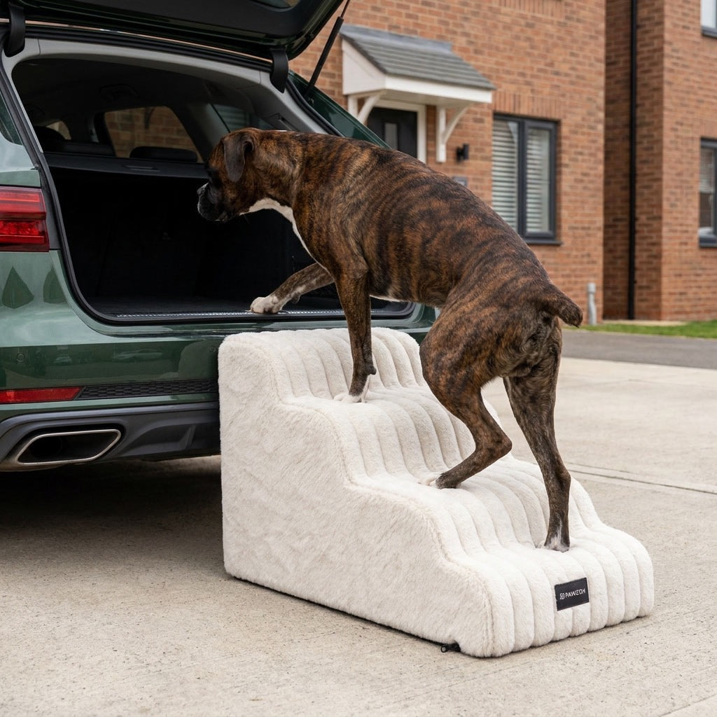 Kenzie Orthopedic Stairs — Vanilla