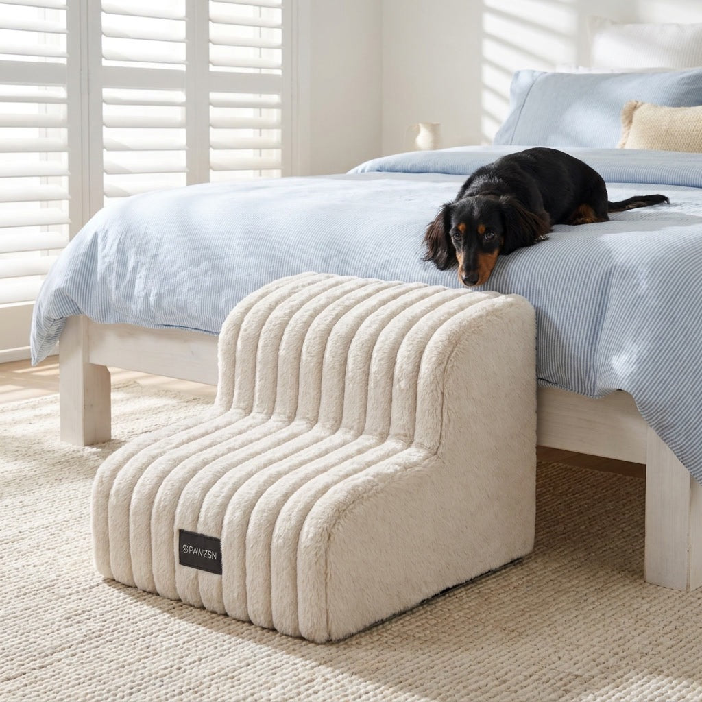 Kenzie Orthopedic Stairs — Vanilla
