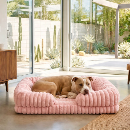 Kenzie Orthopaedic Dog Bed  - Petal