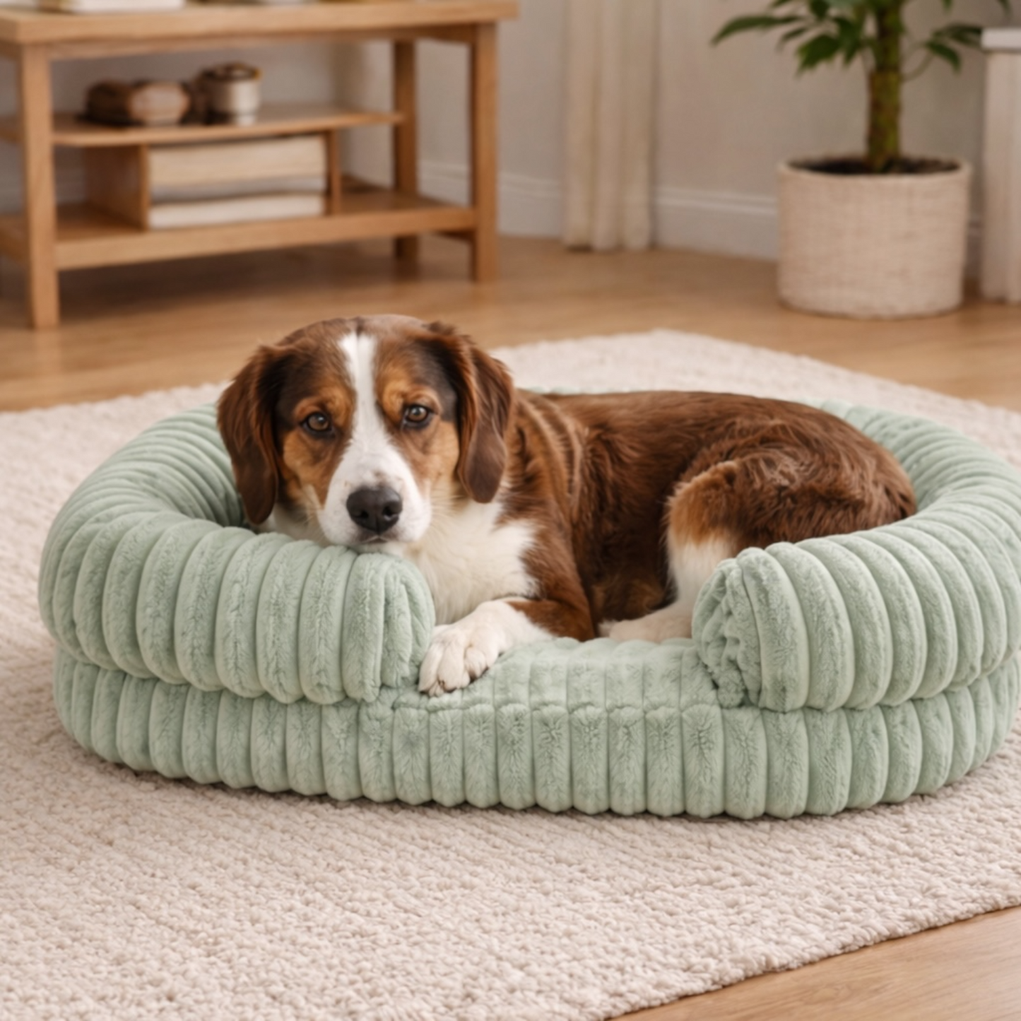 Kenzie Orthopaedic Dog Bed  - Olive