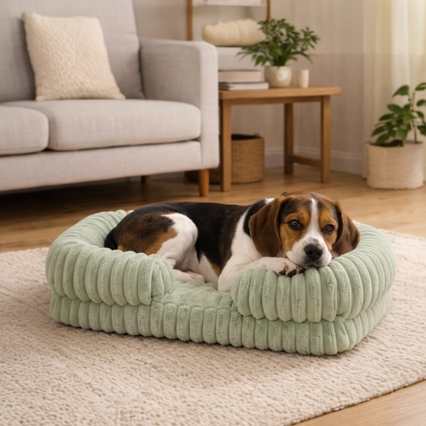 Kenzie Orthopaedic Dog Bed  - Olive