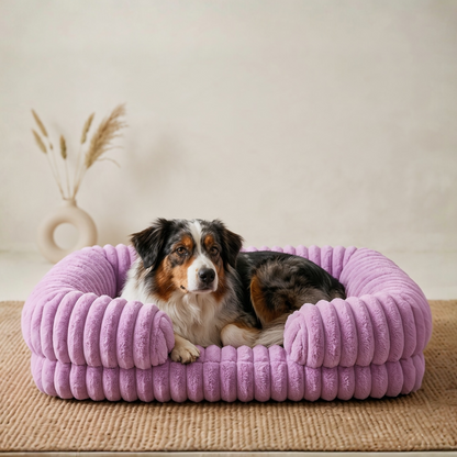Kenzie Orthopaedic Dog Bed  - Plum