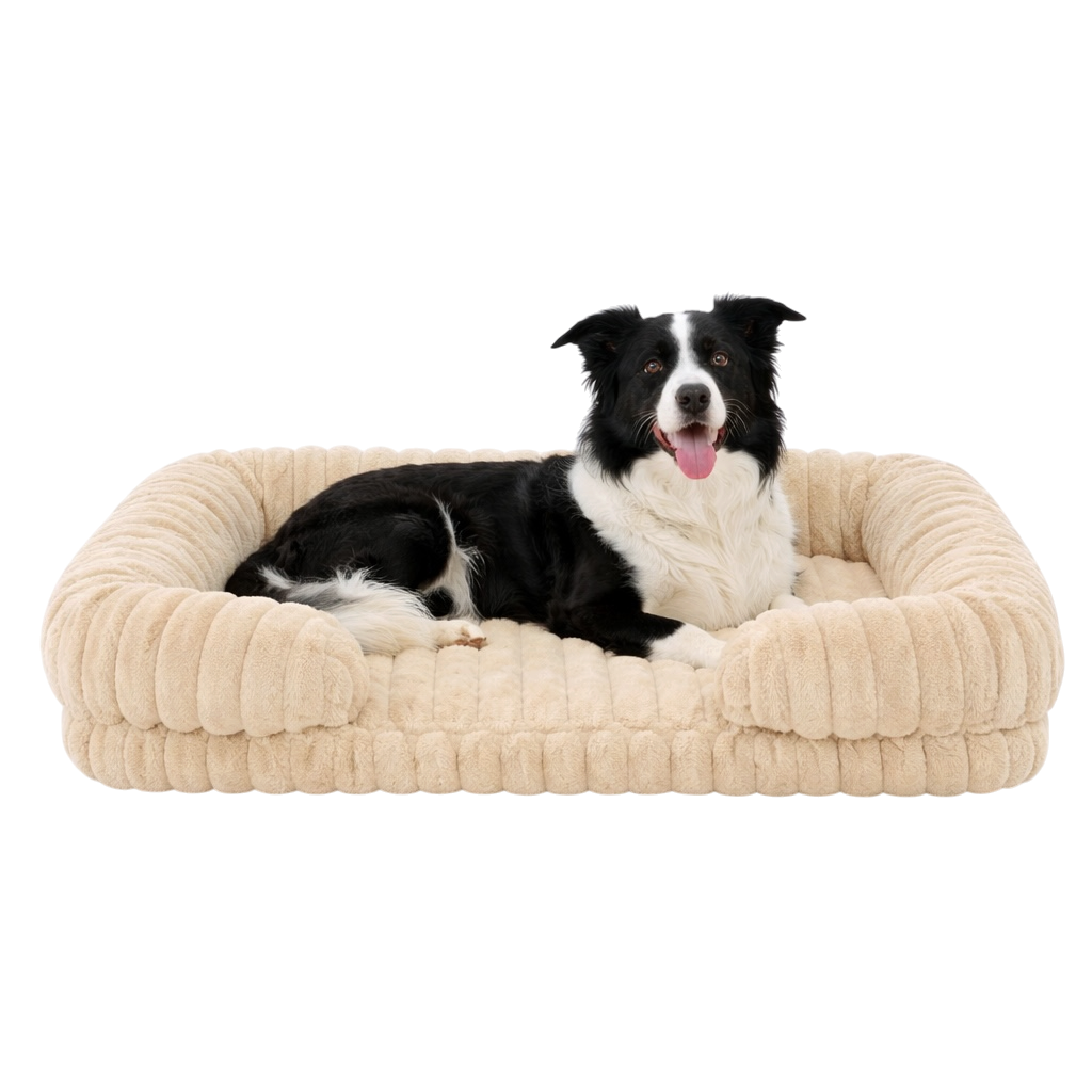 Kenzie Orthopaedic Dog Bed - Sand