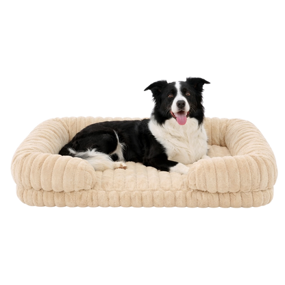 Kenzie Orthopaedic Dog Bed - Sand