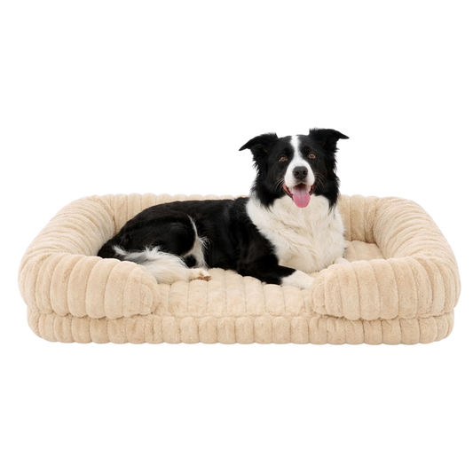 Kenzie Orthopaedic Dog Bed - Sand