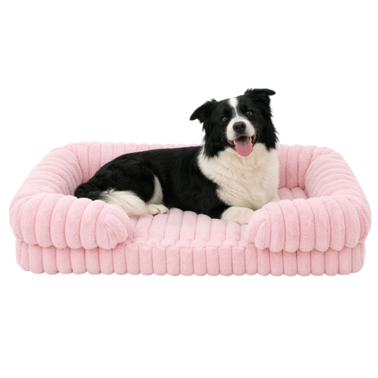 Kenzie Orthopaedic Dog Bed  - Petal