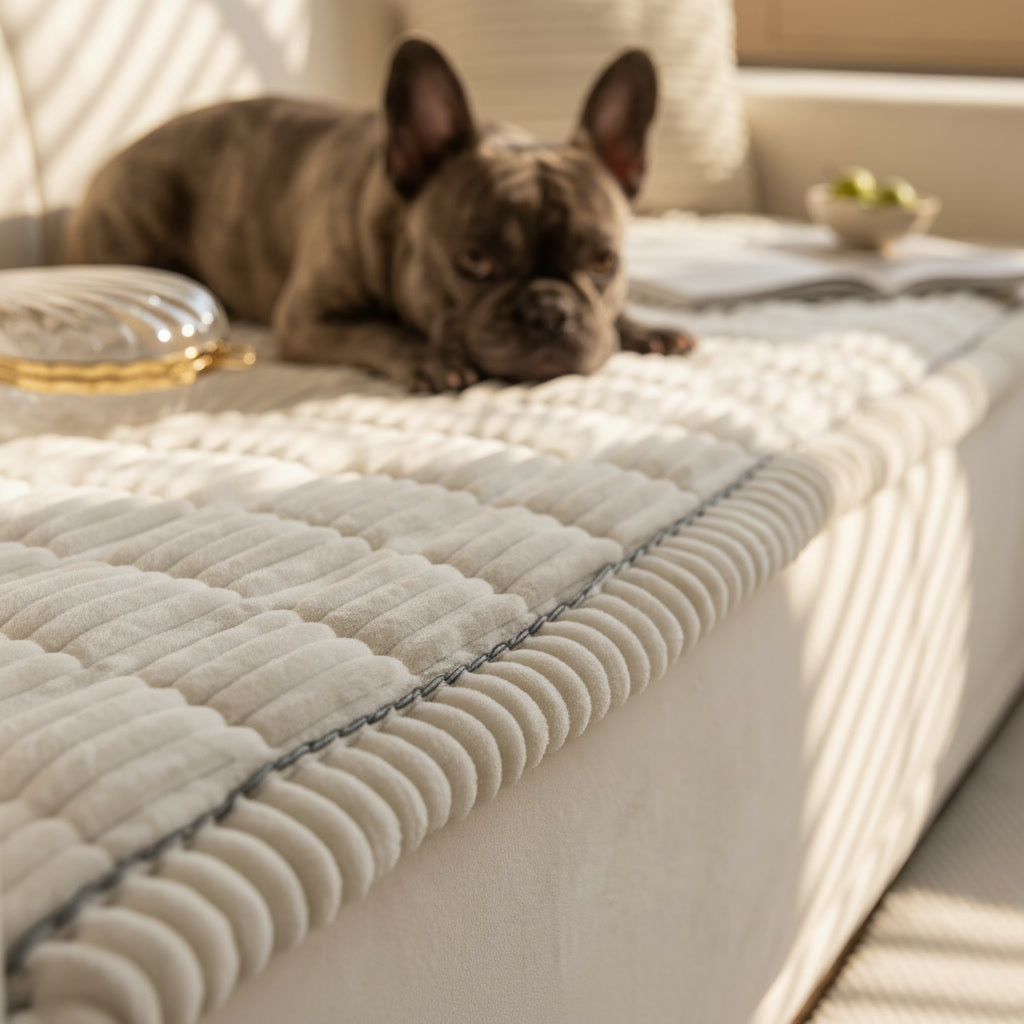 Kenzie Premium Sofa Cover – Ivory