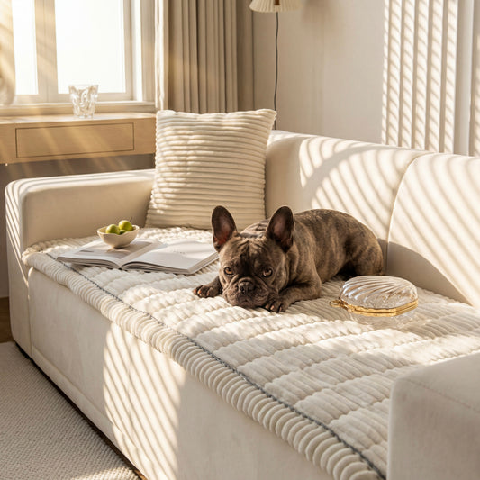 Kenzie Premium Sofa Cover – Ivory