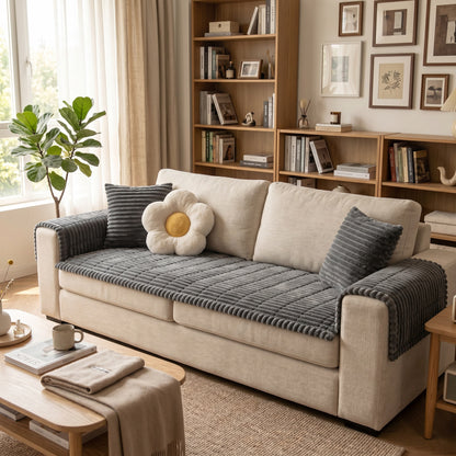 Kenzie Premium Sofa Cover – Moonstone