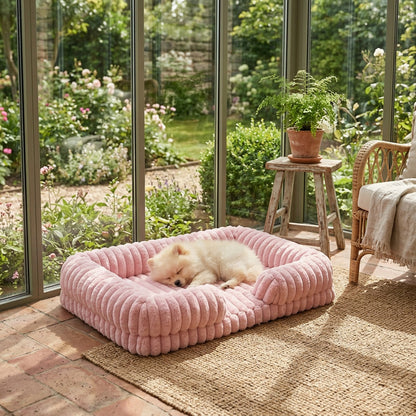 Kenzie Orthopaedic Dog Bed  - Petal