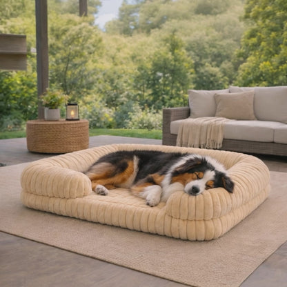 Kenzie Orthopaedic Dog Bed - Sand