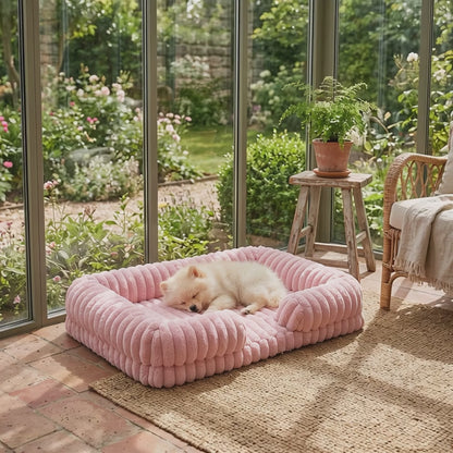 Kenzie Orthopaedic Dog Bed  - Petal