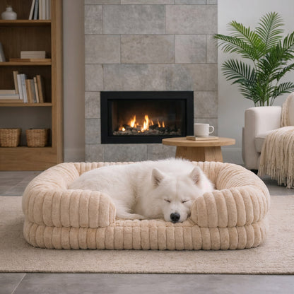 Kenzie Orthopaedic Dog Bed - Sand