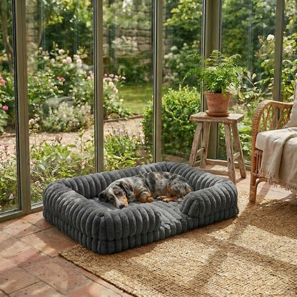 Kenzie Orthopaedic Dog Bed  - Fossil