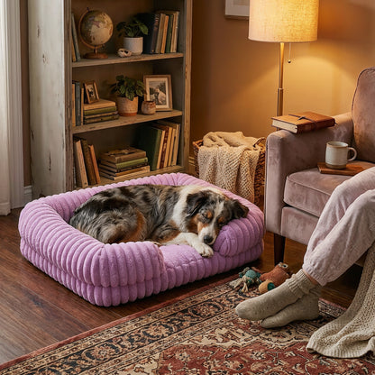 Kenzie Orthopaedic Dog Bed  - Plum